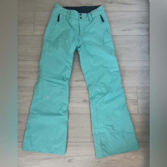The North Face Pants - North Face Hyvent teal ski pants XS.